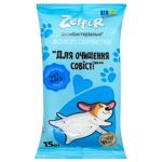 Салфетки влажные Zeffir Для очистки совести антибактериальные 15шт