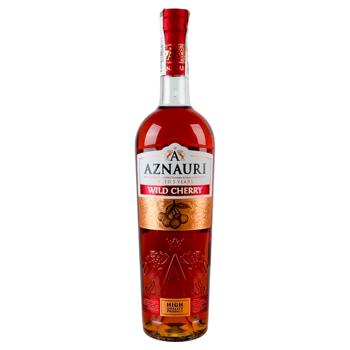 Напій спиртний Aznauri Wild Cherry 5 років 30% 0,7л - купити, ціни на Торба - фото 1