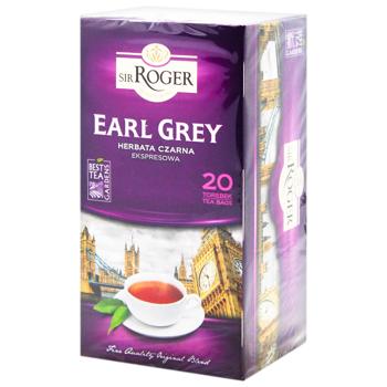 Чай чорний Sir Roger Ерл Грей 1,5г*20шт - купити, ціни на КОСМОС - фото 5