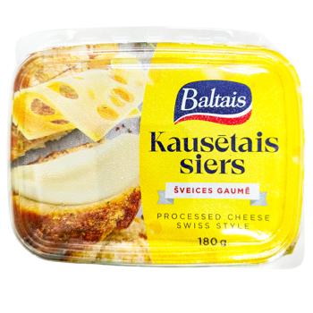 Baltais Swiss Style Processed Cheese 180g - buy, prices for COSMOS - photo 4