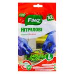 Fino Nitrile Household Gloves L 10pcs