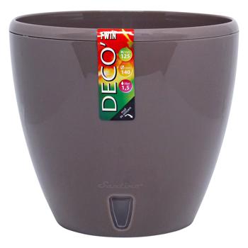 Elsa Deco Twin Flowerpot 125mm 1.5l - buy, prices for - photo 1