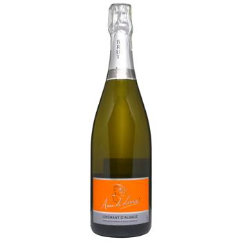 Вино ігристе Anne deLaweiss Cremant 0,75л брют12% Франція - купить, цены на КОСМОС - фото 1
