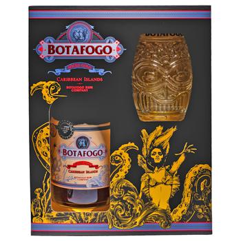 Botafogo Spiced Rum 40% 0.7l + Glass 0.5l