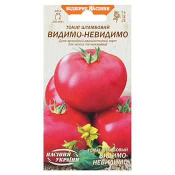 Насіння Насіння України Томат штамбовий Видимо-невидимо 0,1г