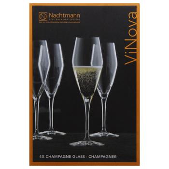 Nachtmann Set of Glasses for Champagne 280ml 4pcs - buy, prices for MegaMarket - photo 3