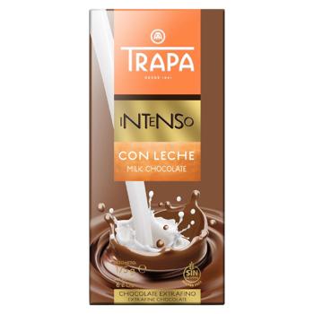 Шоколад молочный Trapa Intenso 175г - купить, цены на Grono - фото 1