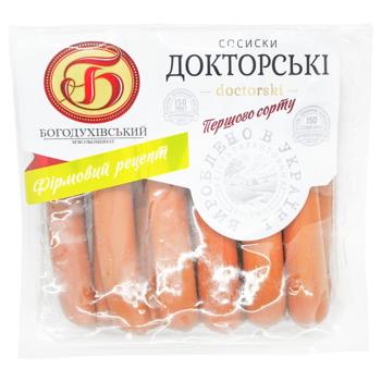 Сосиски Богодухівський М'ясокомбінат Докторські перший сорт - купити, ціни на КОСМОС - фото 1