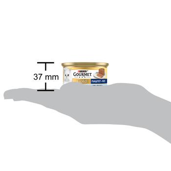 Корм влажный Gourmet Gold с тунцом для кошек 85г - купить, цены на КОСМОС - фото 4