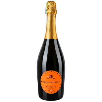 Вино игристое Alberto Ruffini Prosecco белое экстра сухое 11% 0,75л - купить, цены на Эпицентр FOOD - фото 1