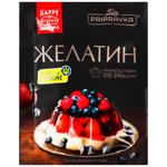 Желатин Pripravka харчовий швидкорозчинний 15г