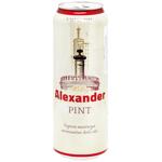Пиво A. Le Coq Alexander Pint світле з/б 5,2% 568мл