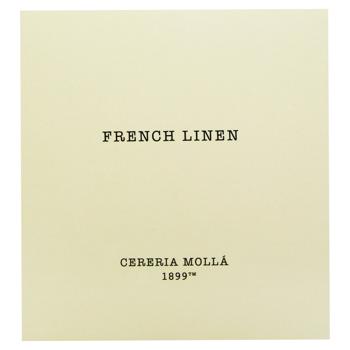 Свеча Cereria Molla Premium French Linen ароматическая 600г - купить, цены на WINETIME - фото 2