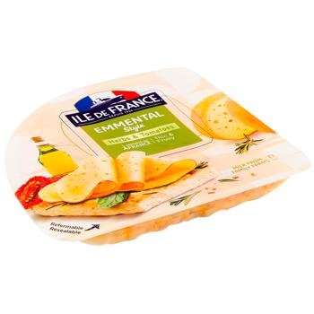 Сир Іль де Франс Емменталь 50% 150г з травами і томатами - купити, ціни на Восторг - фото 2