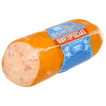 Ukrayinskyy Myasokombinat Myrhorodska Smoked Boiled Minced Meat Ham First Grade Ukrayinskyy Myasokombinat Myrhorodska Smoked Boiled Minced Meat Ham First Grade - buy, prices for - photo 2