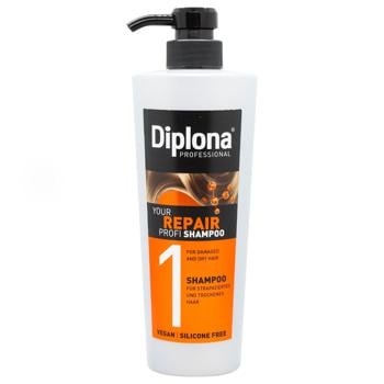 Diplona Professional Shampoo for Dry and Damaged Hair 600ml - buy, prices for Za Raz - photo 1