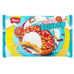 Десерт Mindy Puff Rainbow Печиво з маршмелоу з кольоровою цукровою посипкою 120г