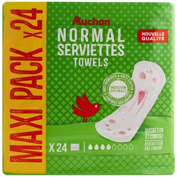 Прокладки урологічні Auchan Normal 24шт