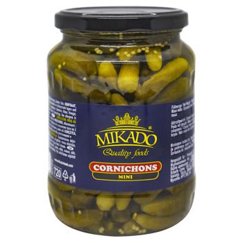 Mikado Gherkins Cucumbers 680g - buy, prices for Tavria V - photo 1