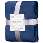 Плед Ardesto Flannel синий 200*220см.