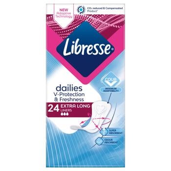 Libresse Dailies Protect Extra Long liners 24 pieces - buy, prices for - photo 5