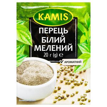 Kamis Ground White Pepper 20g - buy, prices for Tavria V - photo 1