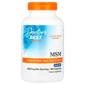 Methylsulfonylmethane Doctor's best 180pcs Usa - buy, prices for Biotus - photo 1