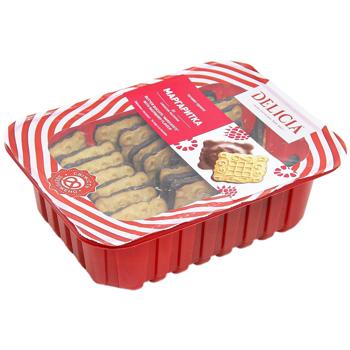 Delicia Marguerite Butter Biscuits with Raspberry Flavour 400g