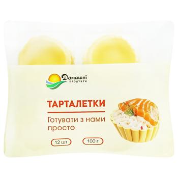 Тарталетки Домашние Продукты 12шт 100г