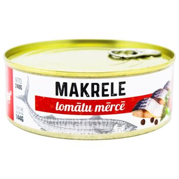 Скумбрія Banga в томатному соусі 190г - купити, ціни на КОСМОС - фото 1