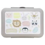 Aleana Lunch Box with Decor 18.5х14х4cm Cocoa