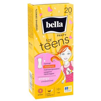 Прокладки щоденні Bella For Teens Energy 20шт - купити, ціни на METRO - фото 2