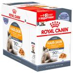 Корм вологий Royal Canin Care Hair & Skin для здоров'я шкіри та шерсті котів 9+3шт х 85г