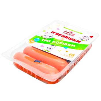 Сосиски Мясная Гильдия Три коровки высший сорт 285г - купить, цены на КОСМОС - фото 2