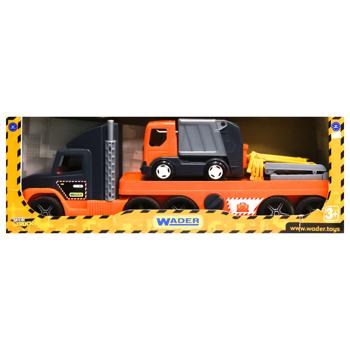 Игрушка Wader Super Tech Truck с мусоровозом - купить, цены на МегаМаркет - фото 2