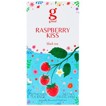 G'tea! Black Tea with Raspberry 2g*25pcs - buy, prices for - photo 2
