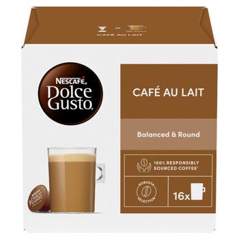 Кофе в капсулах NESCAFÉ® DOLCE GUSTO® Café au Lait 10г*16шт