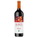 Вино Aurvin Merlot Terroir Prut Terraces червоне сухе 13,5% 0,75л