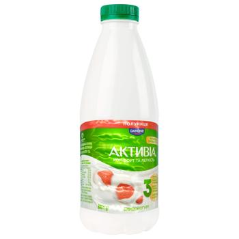 Activia Strawberry Bifidoyogurt 1.5% 800g - buy, prices for MegaMarket - photo 1