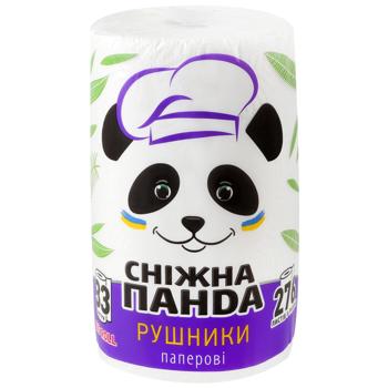Рушники паперові Сніжна панда Big Roll