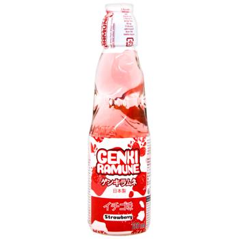 Напій Genki Ramune Strawberry 200мл - купити, ціни на Чудо Маркет - фото 1
