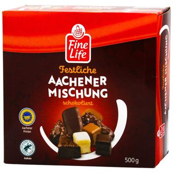Fine Life Assorted Gingerbread in Chocolate 500g