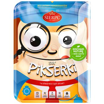 Sierpc Pikserki Pikserki Lactose-Free Sliced Cheese 270g - buy, prices for Grono - photo 1