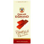 Шоколад молочний Oscar Le Grand екстра-тонкий 82г