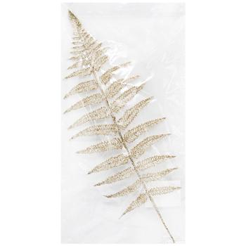 Ветка искусственная Папоротник цветной 35см в ассортименте - купить, цены на Auchan - фото 4