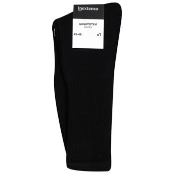 InExtenso Black Mens Socks s.43-46 - buy, prices for Auchan - photo 1