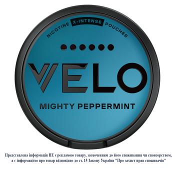 Velo Mighty Peppermint Extra-Intense Nicotine Pouches - buy, prices for EKO Market - photo 1