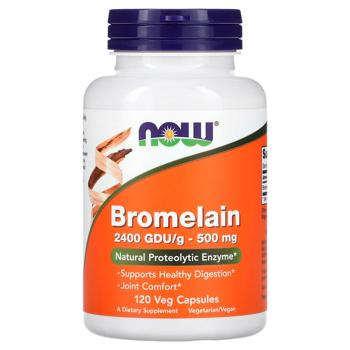 bromelain now foods 120pcs USA