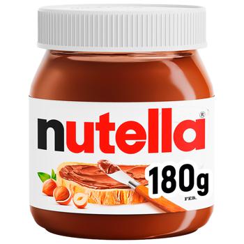 Паста горіхова Nutella з какао 180г - купити, ціни на - фото 10