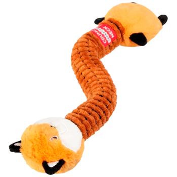 Waudog Fun Crunchy Лисиця іграшка для собак 37 см - коричневий - купити, ціни на MasterZoo - фото 4